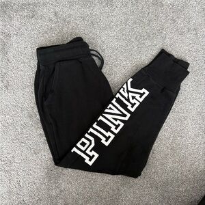 Victoria Secret PINK Black Sweatpants